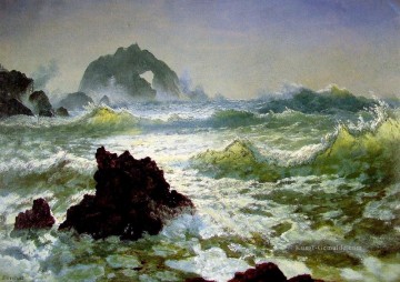  Kal Kunst - Seal Rock Kalifornien Albert Bierstadt